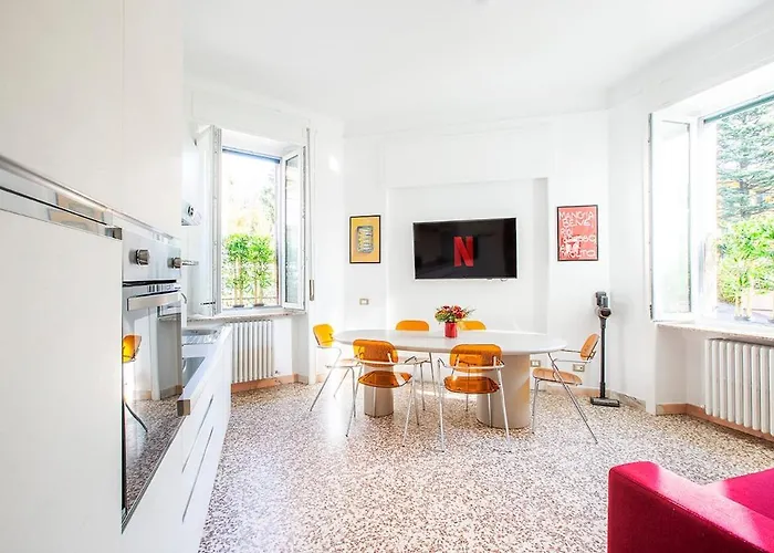 公寓 Spacious Near The Centre,sleeps 6